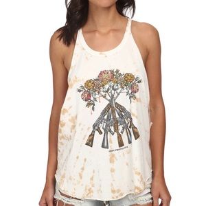 Obey NWT Tie Dye Graphic Tank